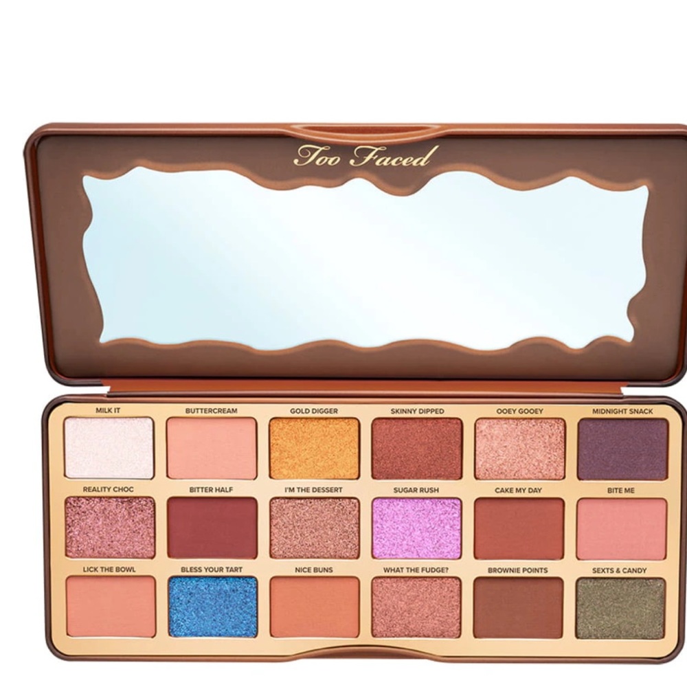 Too faced better than chocolate eye shadows new in box